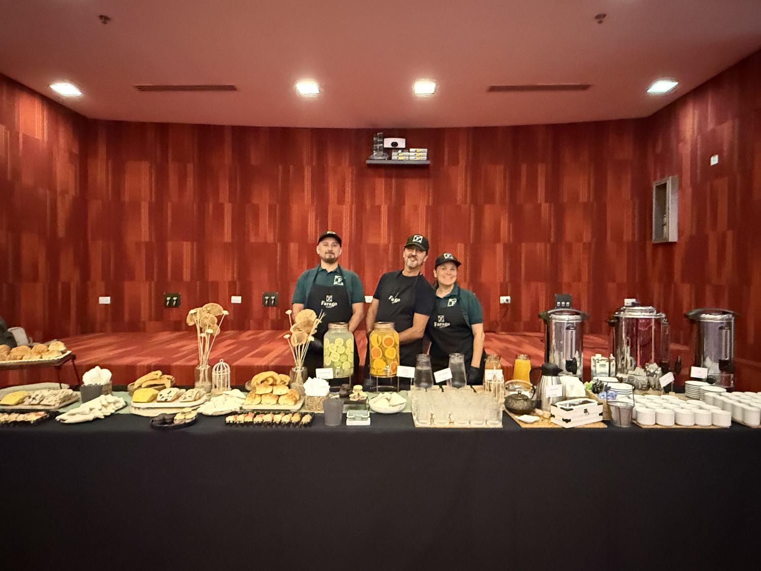Servicio recurrente en jornada de empresa